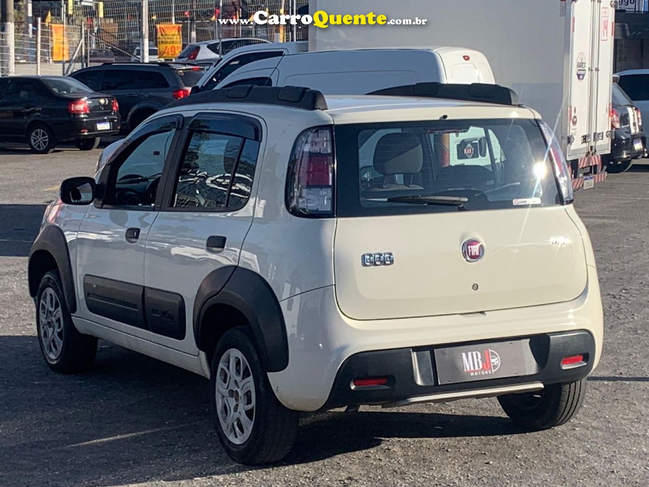 FIAT   UNO WAY 1.0 EVO FIRE FLEX 8V 5P   BRANCO 2016 1.0 FLEX - Loja