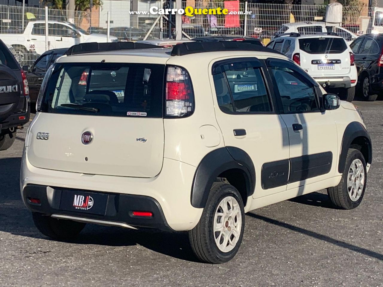 FIAT   UNO WAY 1.0 EVO FIRE FLEX 8V 5P   BRANCO 2016 1.0 FLEX - Loja