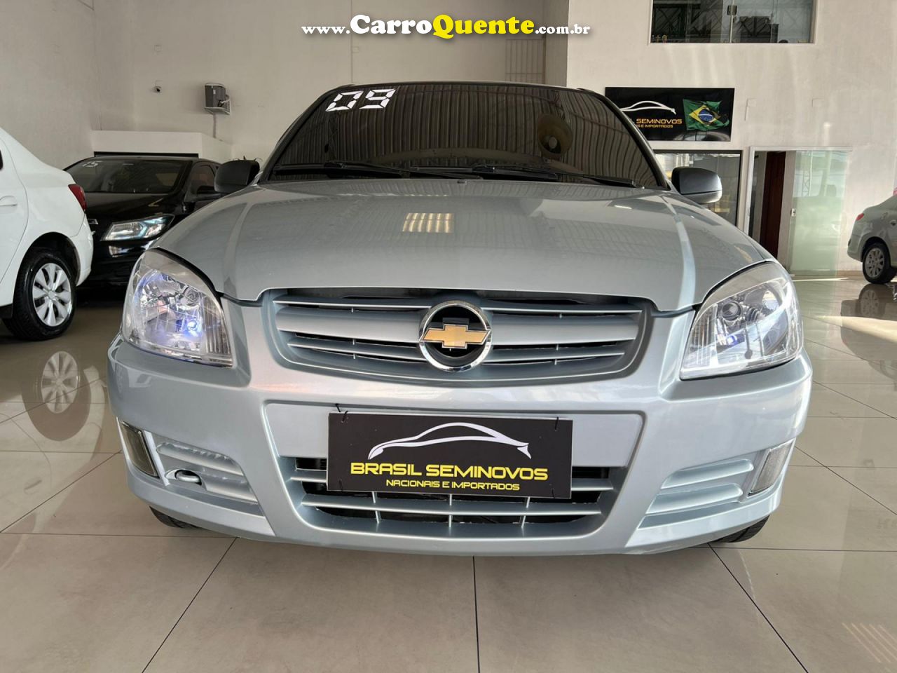 CHEVROLET   CELTA SUPER 1.0 MPFI 8V FLEXPOWER 5P   PRATA 2009 1.0 FLEX - Loja