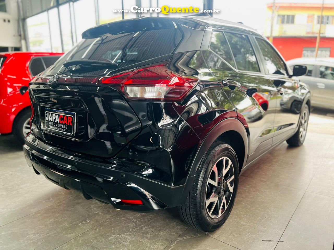 NISSAN   KICKS SENSE 1.6 16V FLEX AUT.   PRETO 2023 1.6 FLEX - Loja