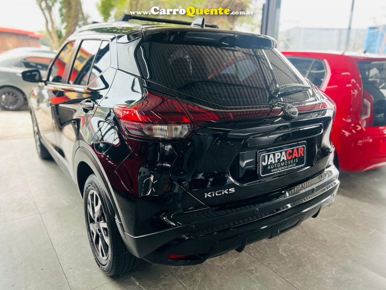 NISSAN   KICKS SENSE 1.6 16V FLEX AUT.   PRETO 2023 1.6 FLEX - Loja