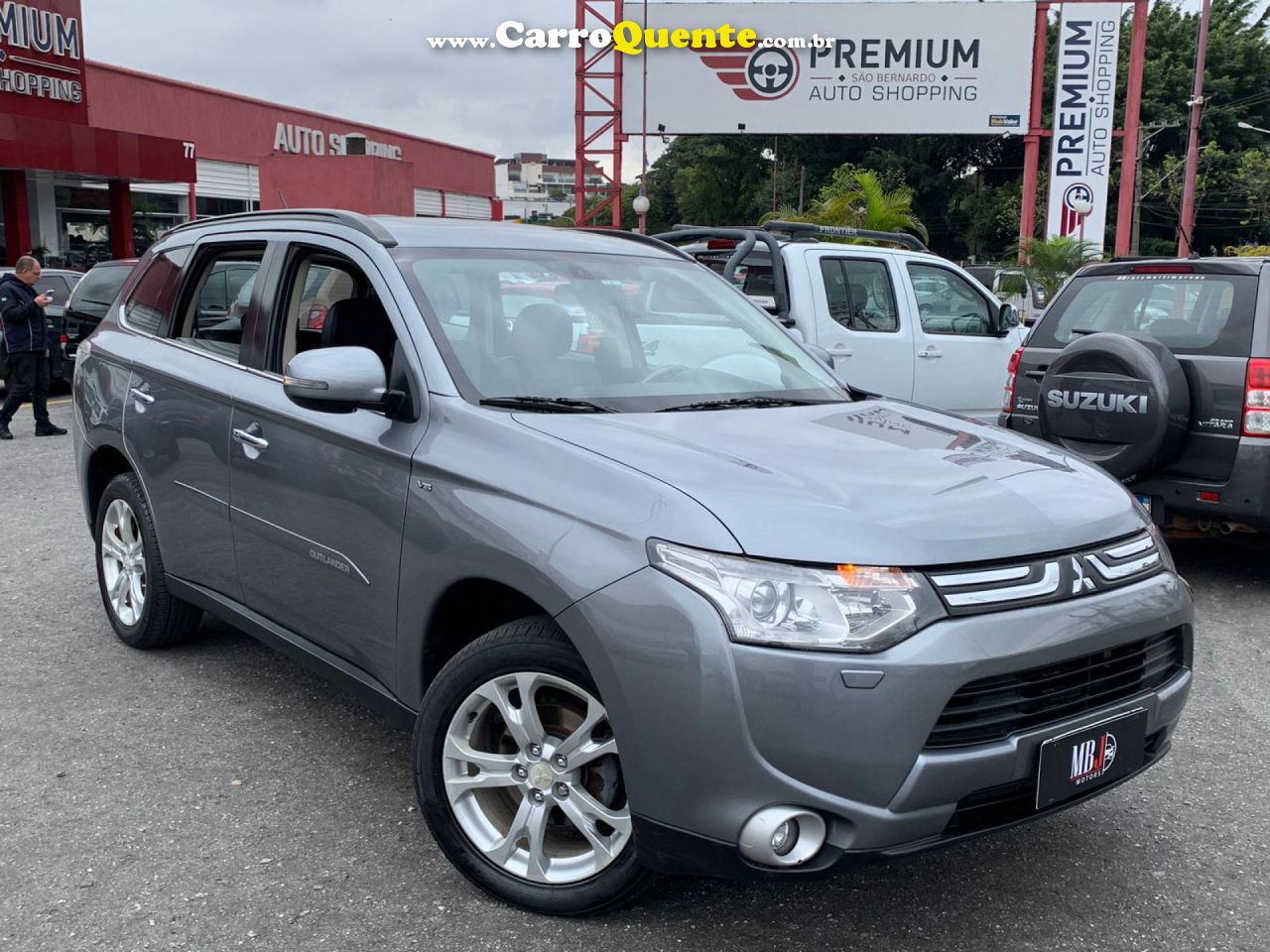 MITSUBISHI   OUTLANDER 3.0 GT 3.0 V6 AUT.   CINZA 2014 3.0 GASOLINA - Loja