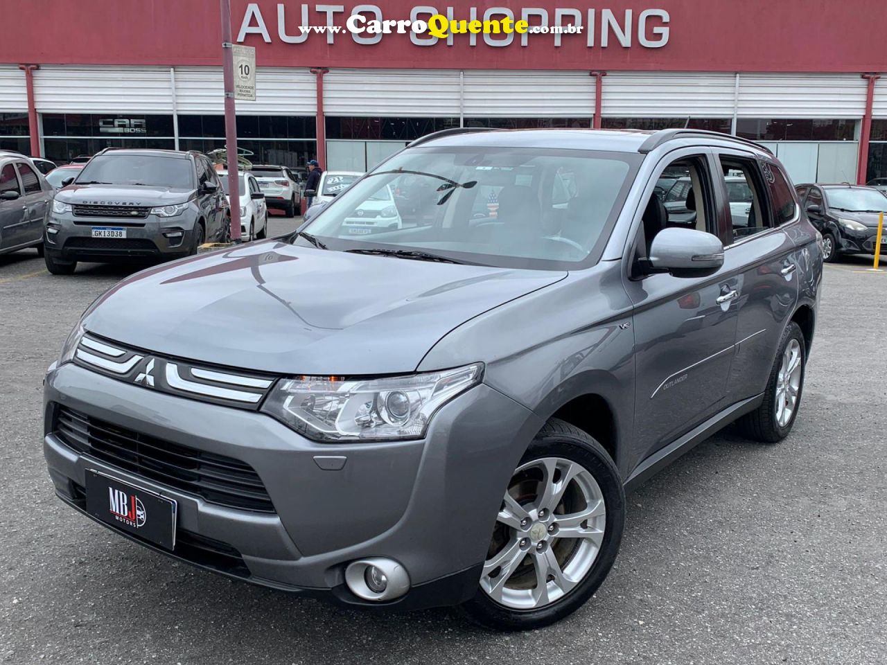 MITSUBISHI   OUTLANDER 3.0 GT 3.0 V6 AUT.   CINZA 2014 3.0 GASOLINA - Loja