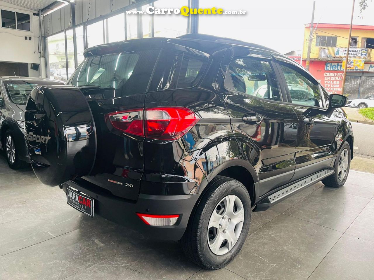 FORD   ECOSPORT SE 2.0 16V FLEX 5P AUT.   PRETO 2015 2.0 FLEX - Loja