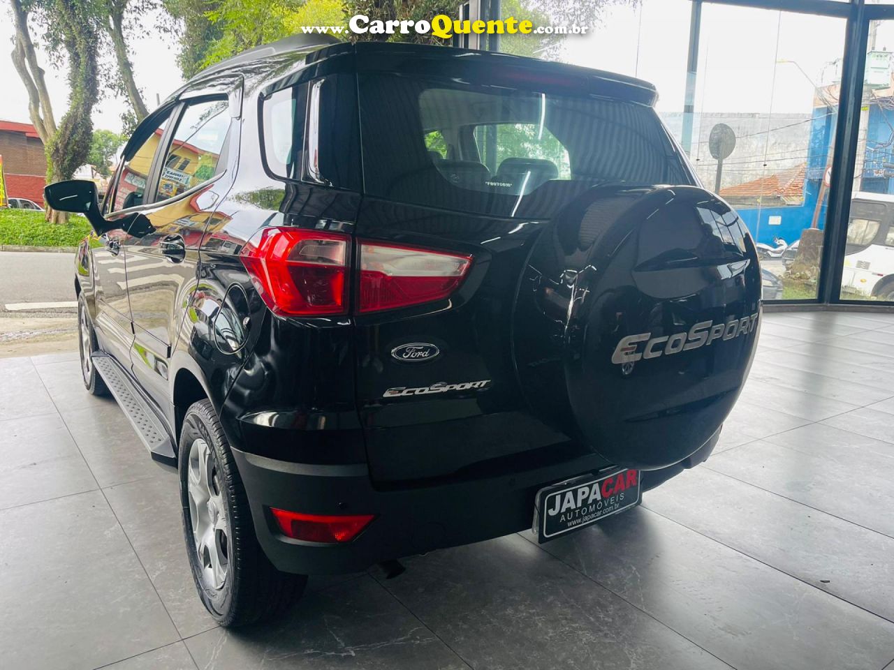 FORD   ECOSPORT SE 2.0 16V FLEX 5P AUT.   PRETO 2015 2.0 FLEX - Loja