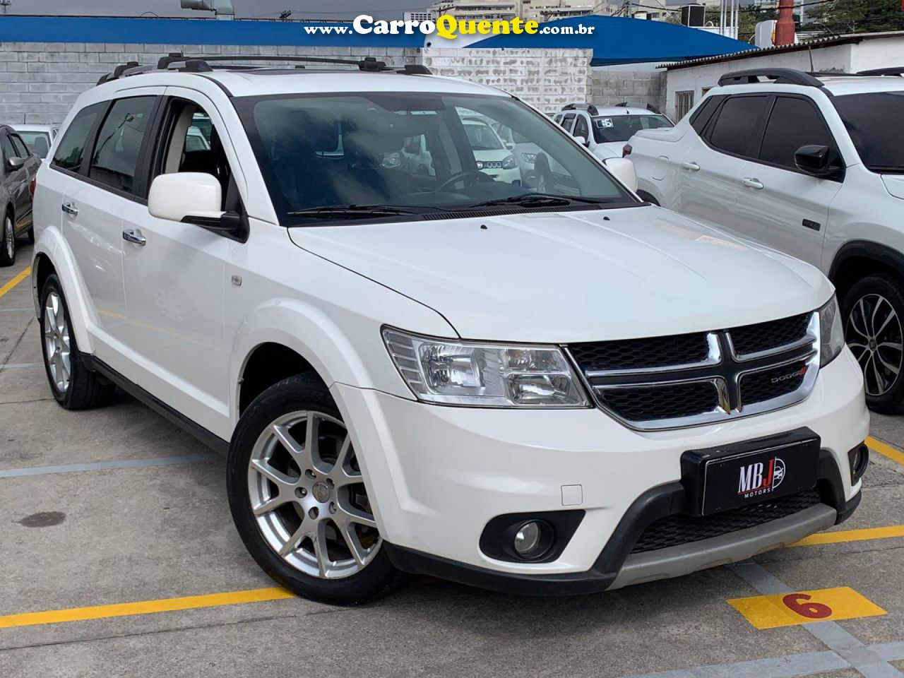 DODGE   JOURNEY RT  3.6 V6 AUT.   BRANCO 2015 3.6 GASOLINA - Loja