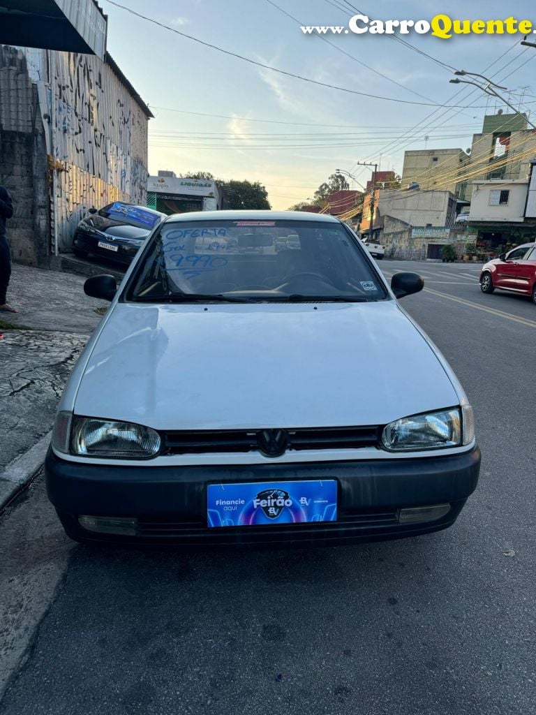 VOLKSWAGEN   GOL 1000I PLUS 2P   BRANCO 1996 1.0 GASOLINA - Loja