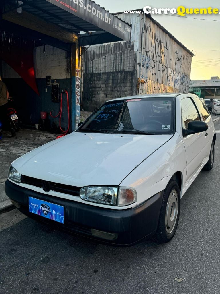 VOLKSWAGEN   GOL 1000I PLUS 2P   BRANCO 1996 1.0 GASOLINA - Loja