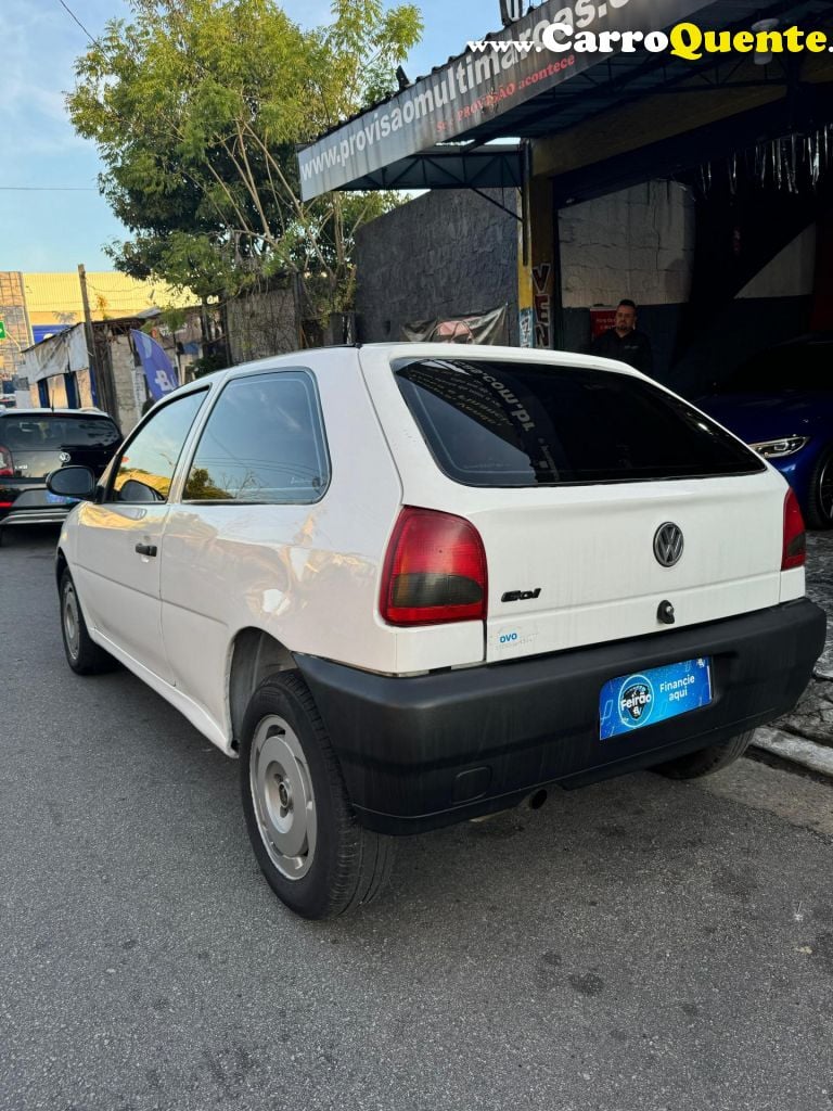 VOLKSWAGEN   GOL 1000I PLUS 2P   BRANCO 1996 1.0 GASOLINA - Loja