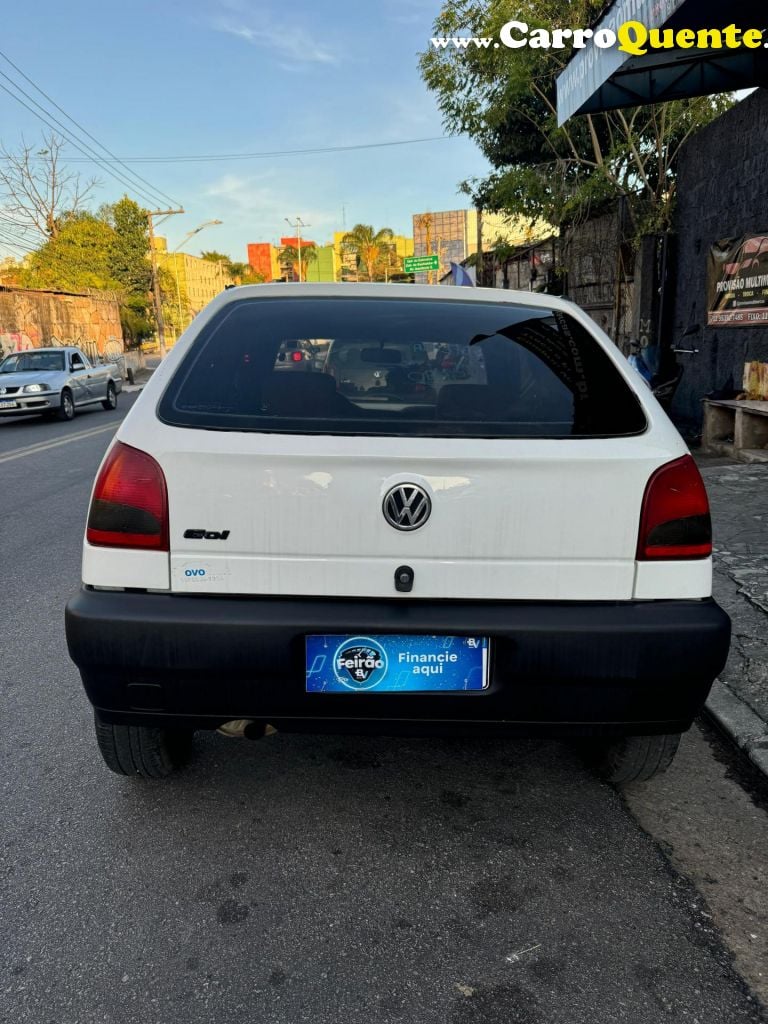 VOLKSWAGEN   GOL 1000I PLUS 2P   BRANCO 1996 1.0 GASOLINA - Loja