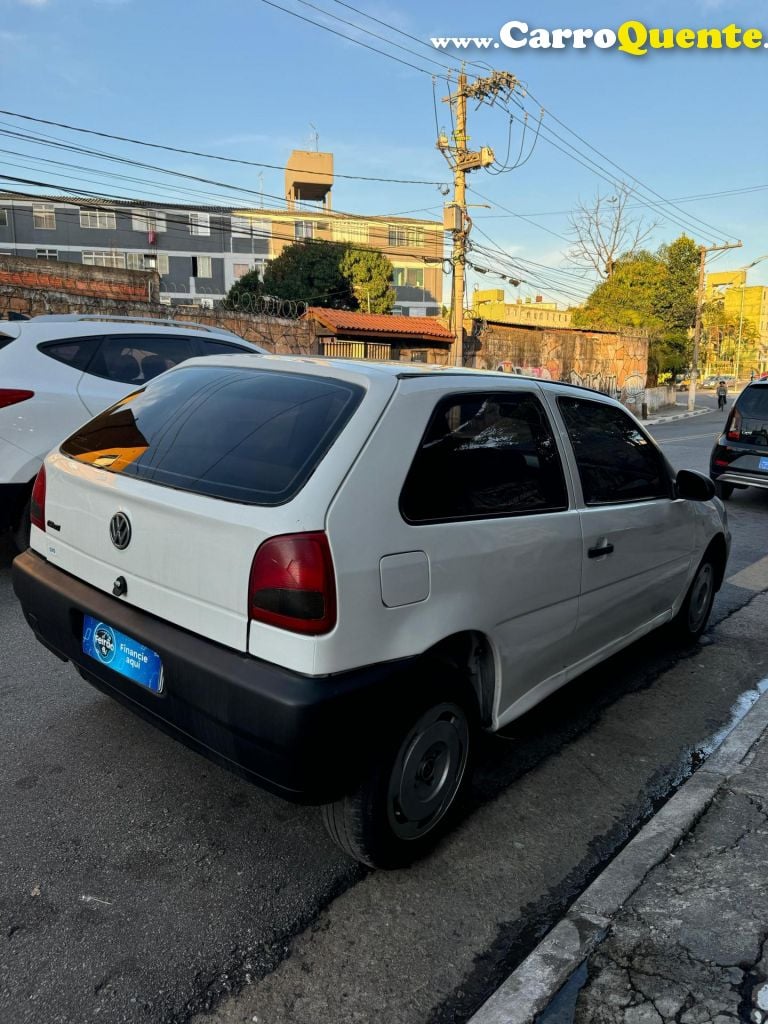 VOLKSWAGEN   GOL 1000I PLUS 2P   BRANCO 1996 1.0 GASOLINA - Loja