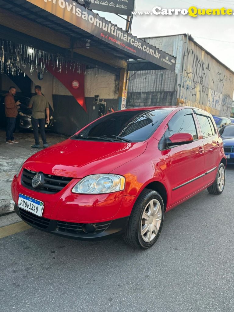 VOLKSWAGEN   FOX CITY 1.0 MI 1.0MI TOTAL FLEX 8V 5P   VERMELHO 2009 1.0 FLEX - Loja