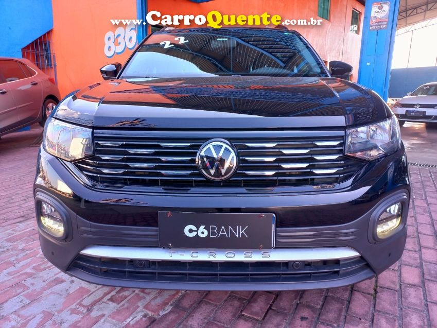 Volkswagen T-CROSS 1.0 200 TSI TOTAL FLEX COMFORTLINE AUTOMÁTICO - Loja