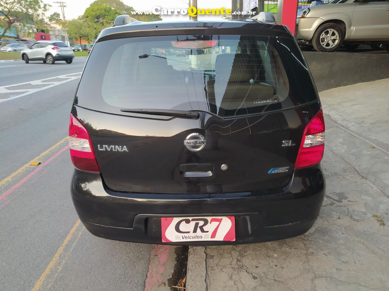 NISSAN   LIVINA SL 1.6 16V FLEX FUEL 5P   PRETO 2010 1.6 FLEX - Loja