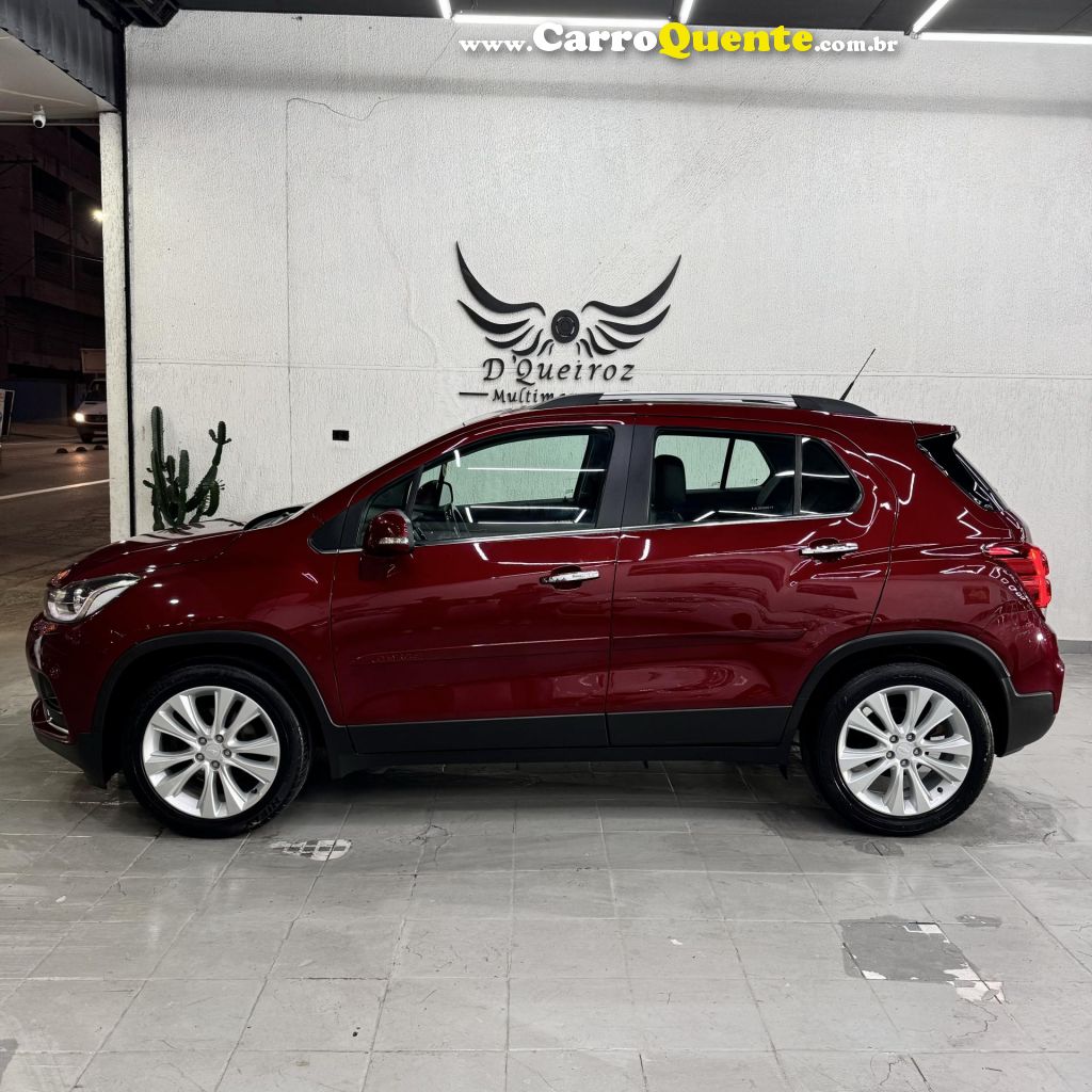 CHEVROLET   TRACKER PREMIER 1.4 TURBO 16V FLEX AUT   VERMELHO 2018 1.4 FLEX - Loja