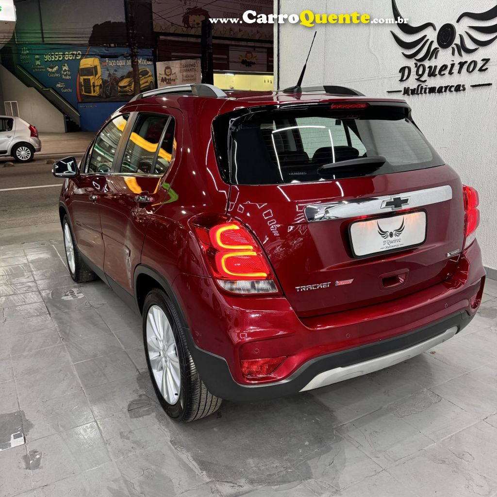 CHEVROLET   TRACKER PREMIER 1.4 TURBO 16V FLEX AUT   VERMELHO 2018 1.4 FLEX - Loja