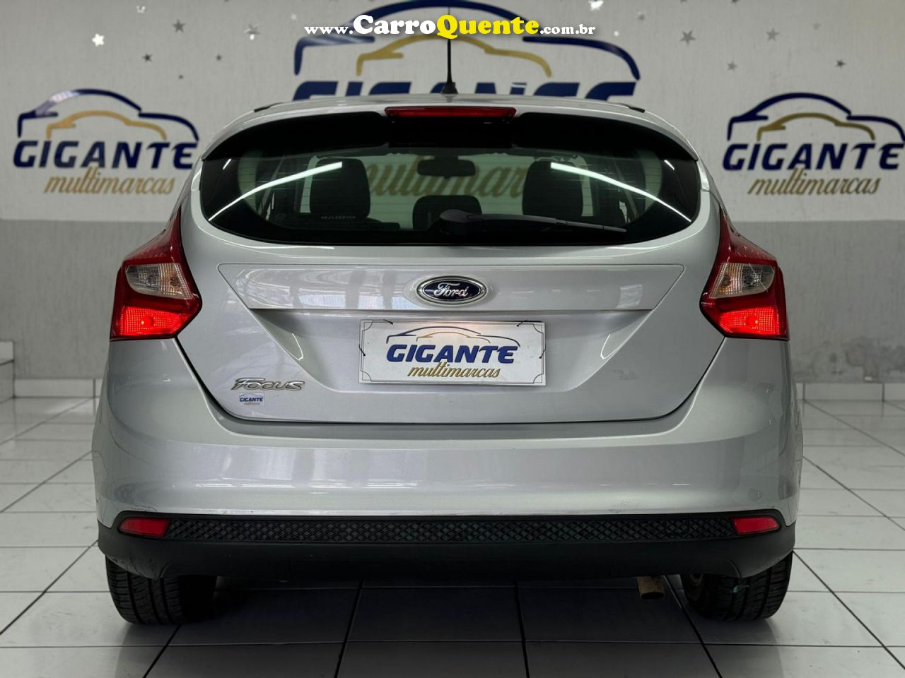 FORD   FOCUS 1.6 SSESE PLUS FLEX 8V16V  5P   PRATA 2014 1.6 FLEX - Loja