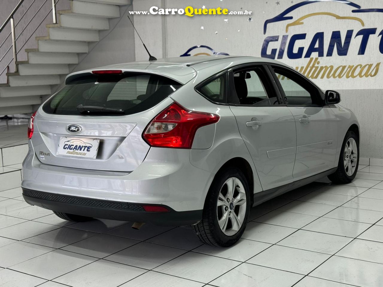 FORD   FOCUS 1.6 SSESE PLUS FLEX 8V16V  5P   PRATA 2014 1.6 FLEX - Loja