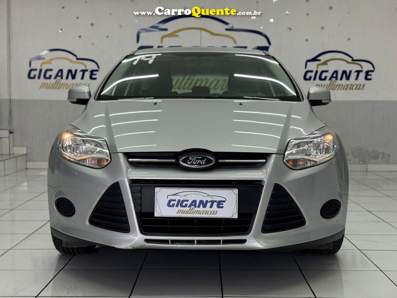 FORD   FOCUS 1.6 SSESE PLUS FLEX 8V16V  5P   PRATA 2014 1.6 FLEX - Loja