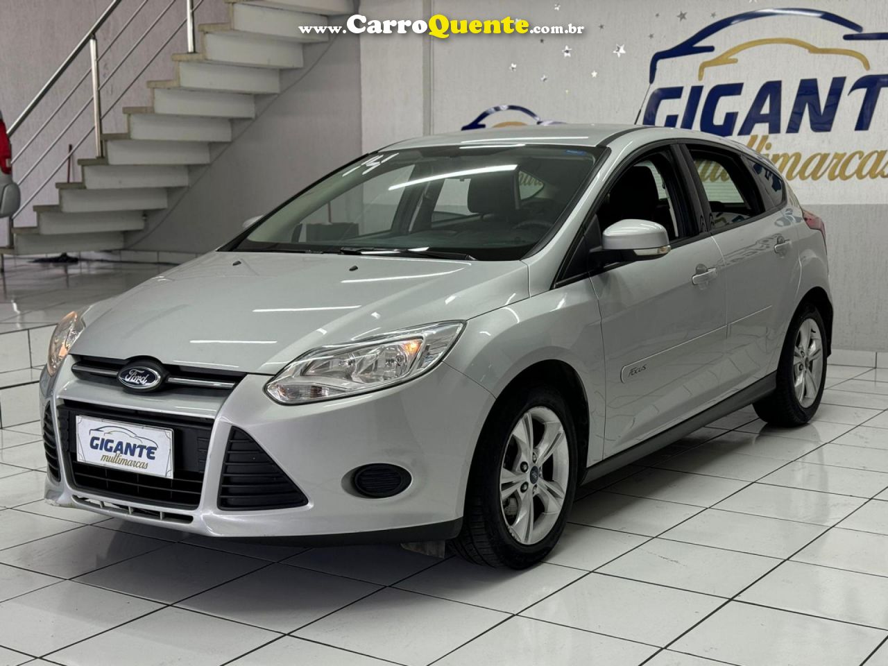 FORD   FOCUS 1.6 SSESE PLUS FLEX 8V16V  5P   PRATA 2014 1.6 FLEX - Loja