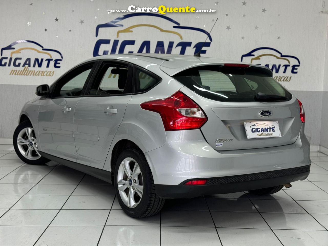 FORD   FOCUS 1.6 SSESE PLUS FLEX 8V16V  5P   PRATA 2014 1.6 FLEX - Loja