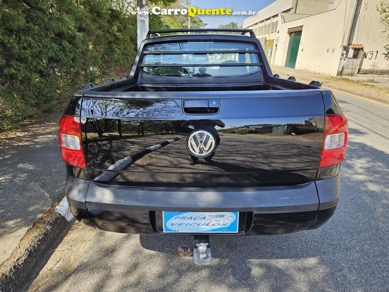 VOLKSWAGEN   SAVEIRO 1.6 MI TOTAL FLEX 8V CE   PRETO 2011 1.6 FLEX - Loja