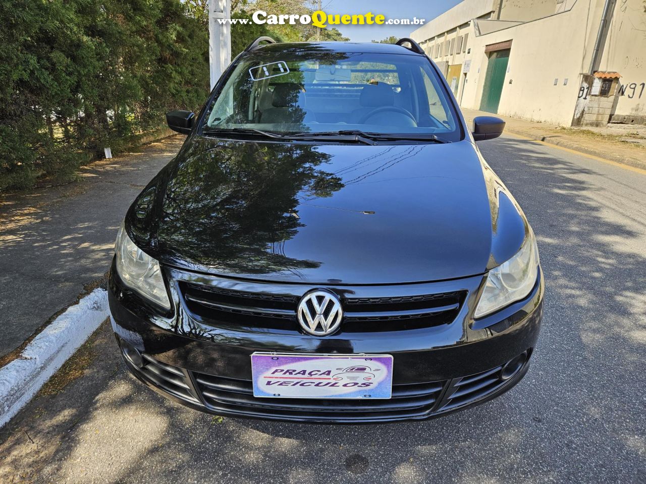 VOLKSWAGEN   SAVEIRO 1.6 MI TOTAL FLEX 8V CE   PRETO 2011 1.6 FLEX - Loja