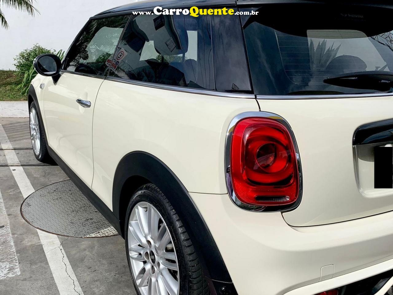 MINI   COOPER S 2.0 TURBO 16V 3P AUT.   BRANCO 2016 2.0 GASOLINA - Loja