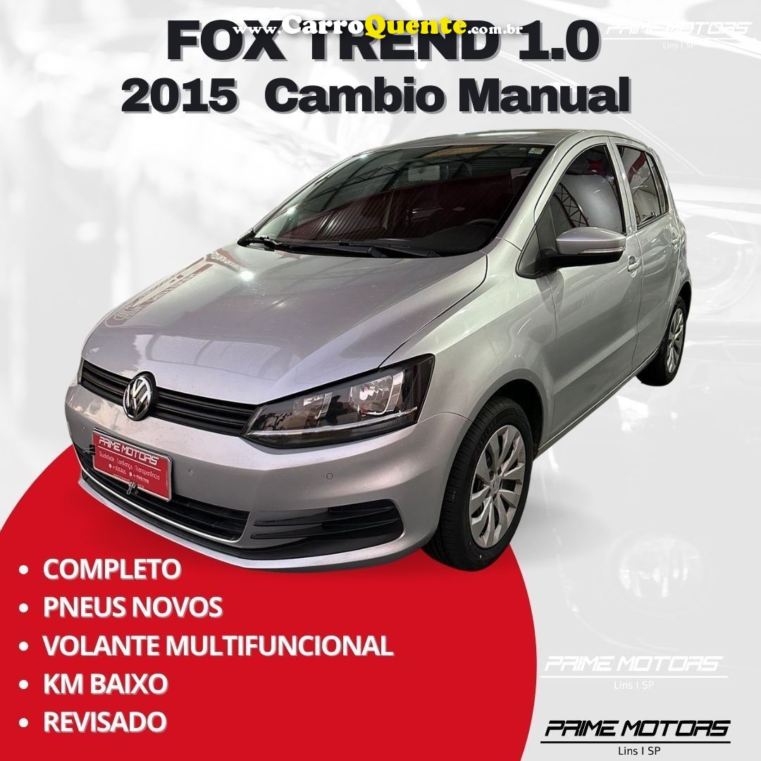 VOLKSWAGEN FOX 1.0 MPI TRENDLINE 12V - Loja