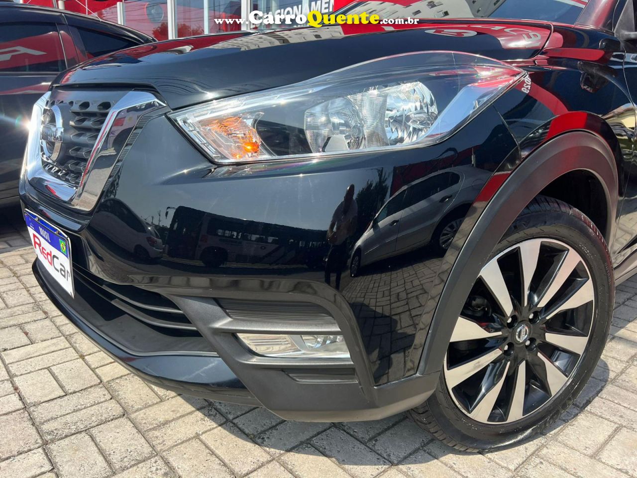 NISSAN   KICKS SL 1.6 16V FLEXSTAR 5P AUT.   PRETO 2017 1.6 FLEX - Loja