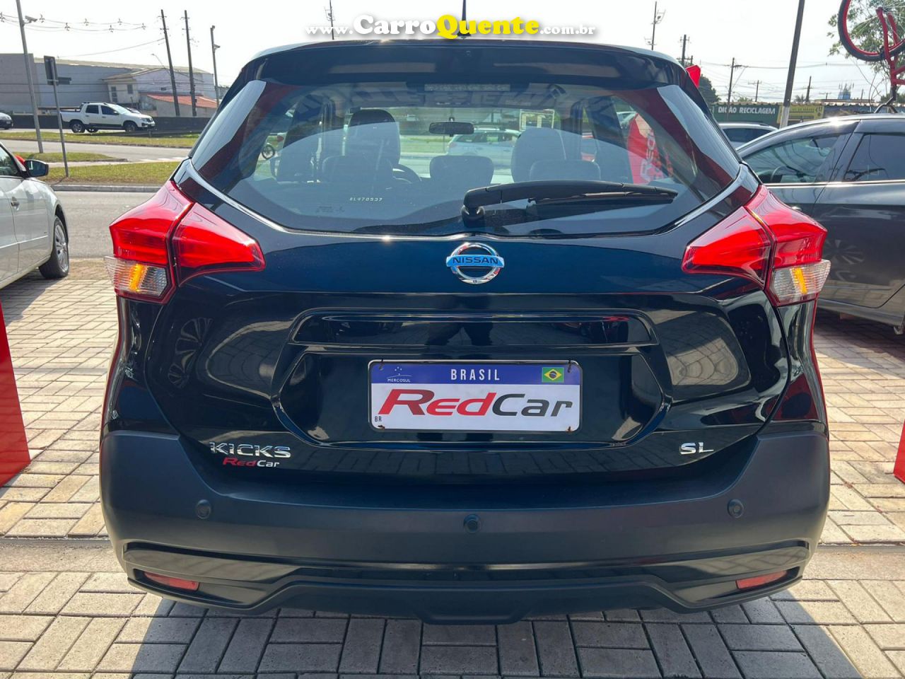 NISSAN   KICKS SL 1.6 16V FLEXSTAR 5P AUT.   PRETO 2017 1.6 FLEX - Loja