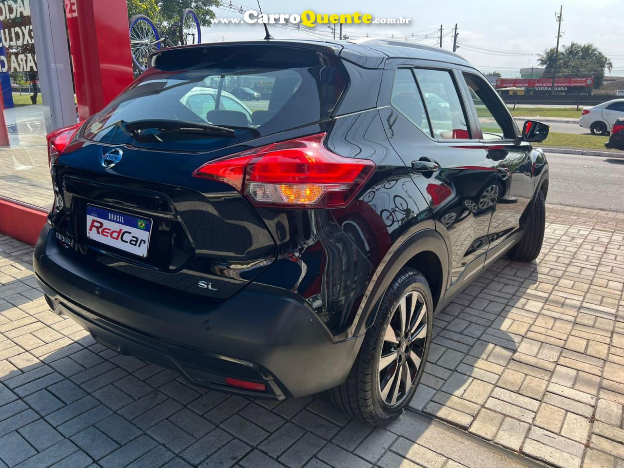 NISSAN   KICKS SL 1.6 16V FLEXSTAR 5P AUT.   PRETO 2017 1.6 FLEX - Loja