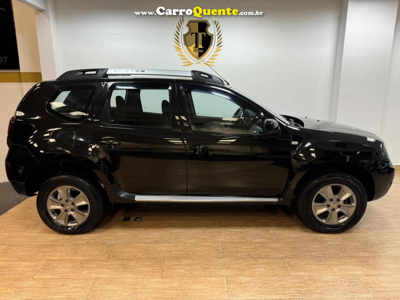 RENAULT   DUSTER DYNAMIQUE 1.6 FLEX 16V MEC.   PRETO 2018 1.6 FLEX - Loja