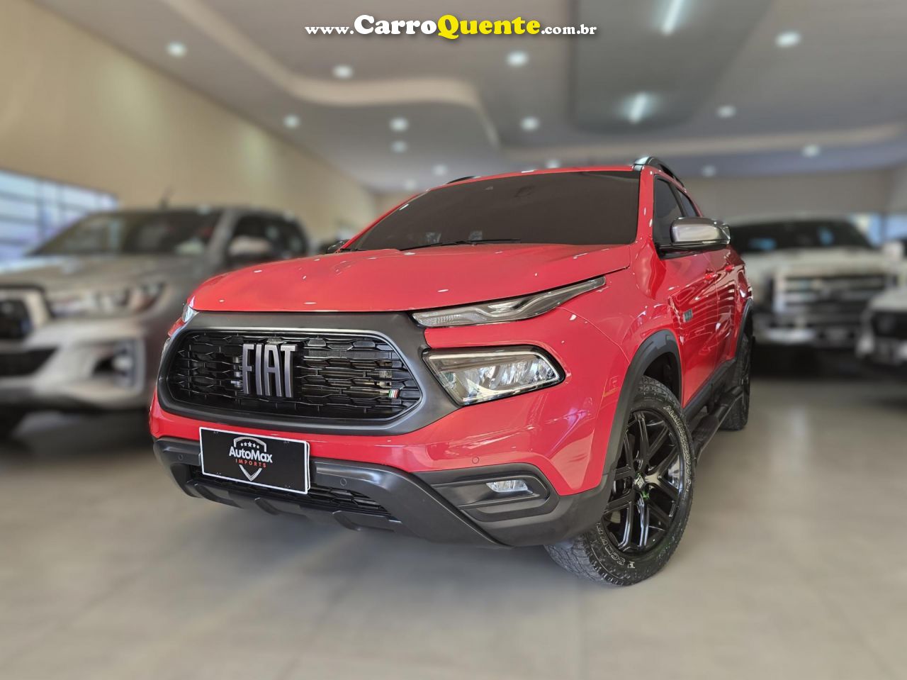 FIAT   TORO ULTRA 2.0 16V 4X4 TB DIESEL AUT.   VERMELHO 2022 2.0 DIESEL - Loja