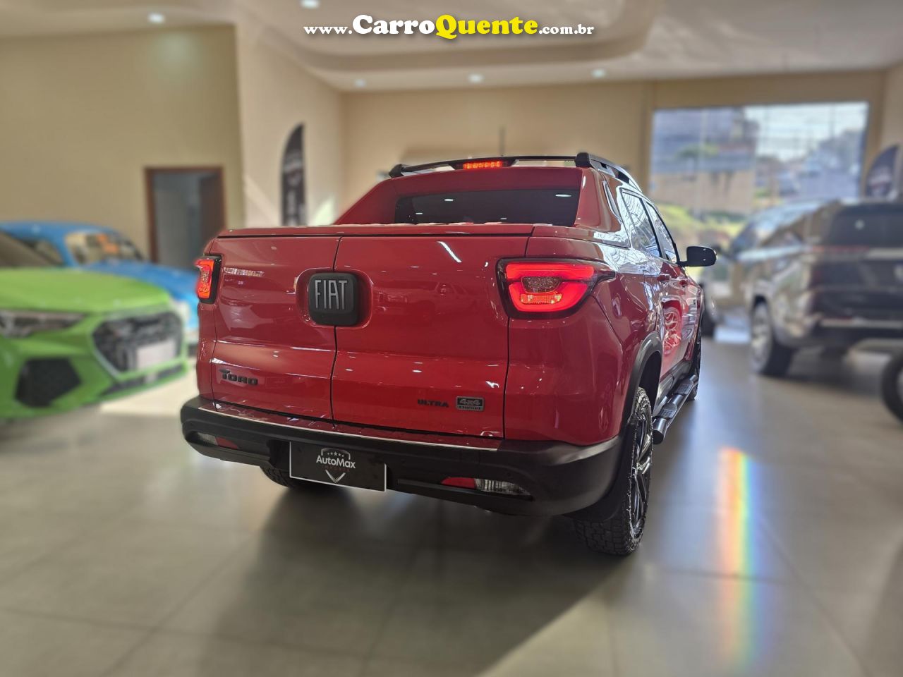 FIAT   TORO ULTRA 2.0 16V 4X4 TB DIESEL AUT.   VERMELHO 2022 2.0 DIESEL - Loja