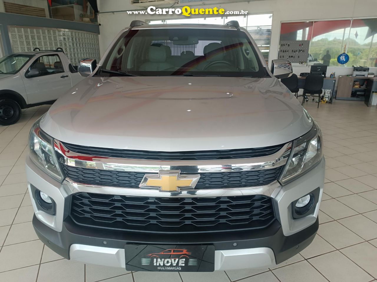 CHEVROLET   S10 PICK-UP LTZ 2.8 TDI 4X4 CD DIES.AUT   PRATA 2021 2.8 GASOLINA - Loja