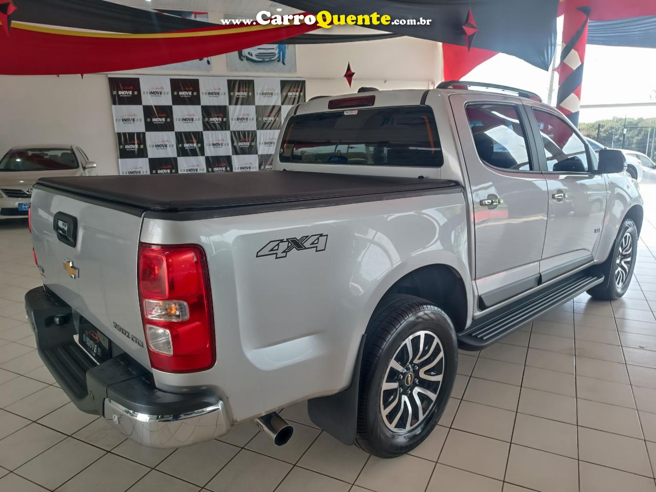 CHEVROLET   S10 PICK-UP LTZ 2.8 TDI 4X4 CD DIES.AUT   PRATA 2021 2.8 GASOLINA - Loja