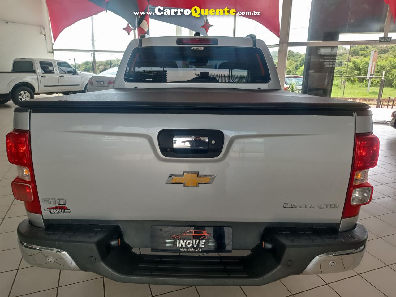 CHEVROLET   S10 PICK-UP LTZ 2.8 TDI 4X4 CD DIES.AUT   PRATA 2021 2.8 GASOLINA - Loja