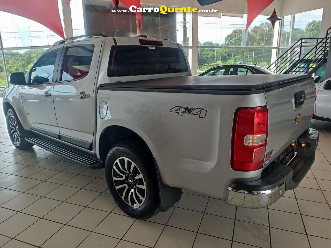 CHEVROLET   S10 PICK-UP LTZ 2.8 TDI 4X4 CD DIES.AUT   PRATA 2021 2.8 GASOLINA - Loja