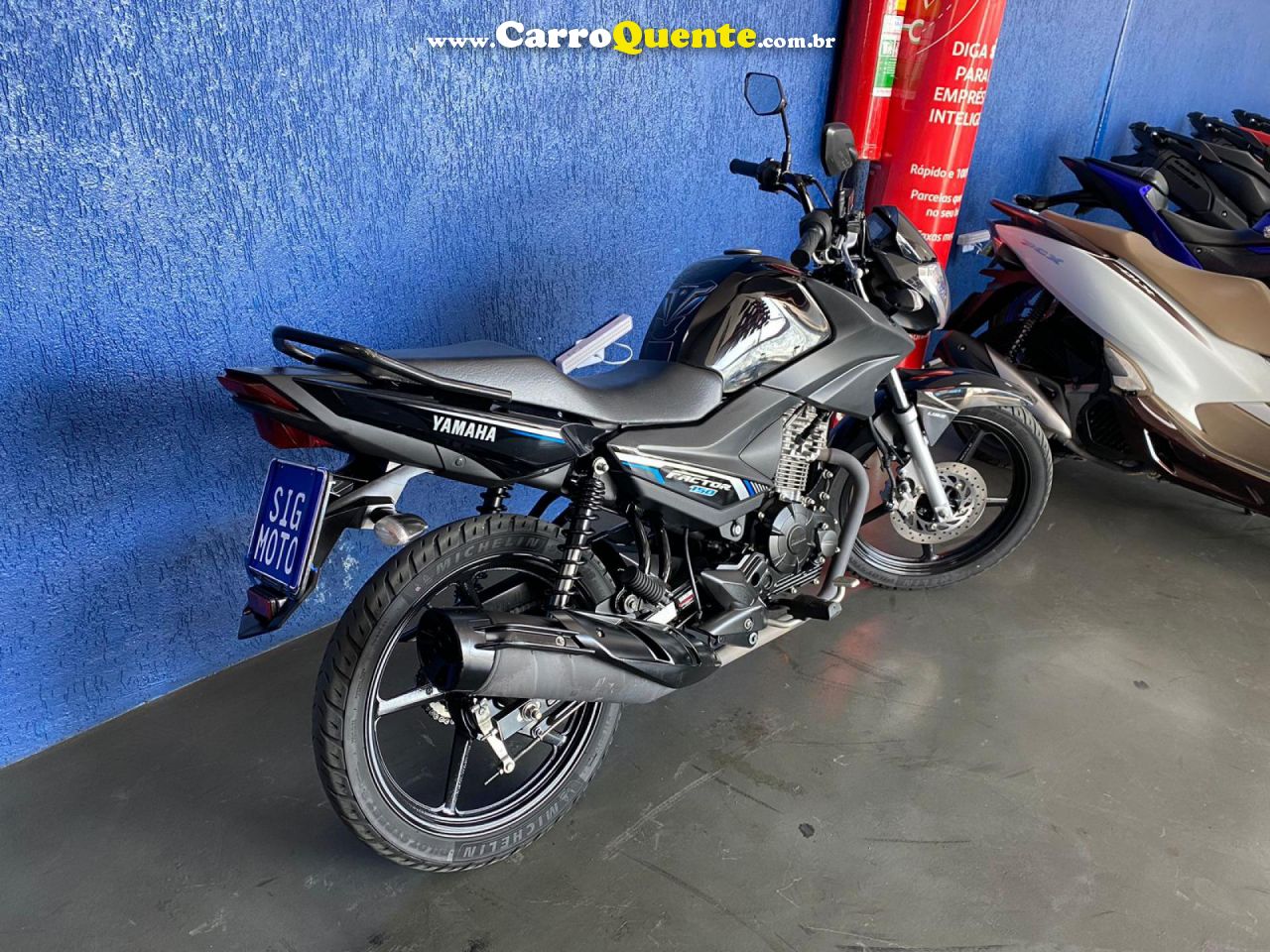 YAMAHA    YBR 150 FACTOR ED   PRETO 2023 150 FLEX - Loja