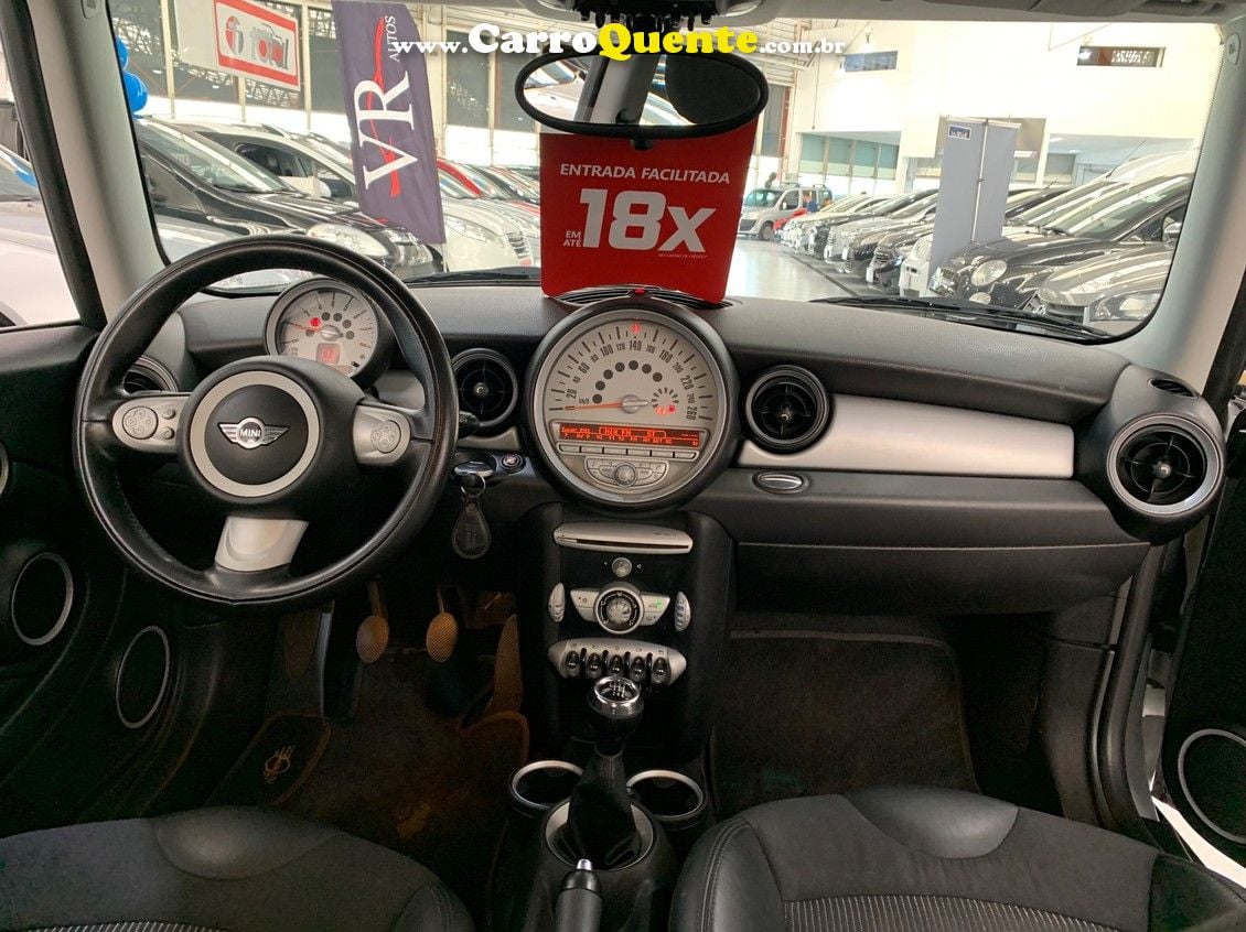 MINI COOPER 1.6 ONE MANUAL MUITO NOVO!! KM 48.000 - Loja