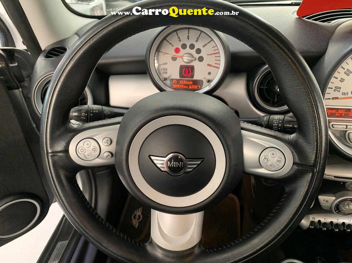 MINI COOPER 1.6 ONE MANUAL MUITO NOVO!! KM 48.000 - Loja