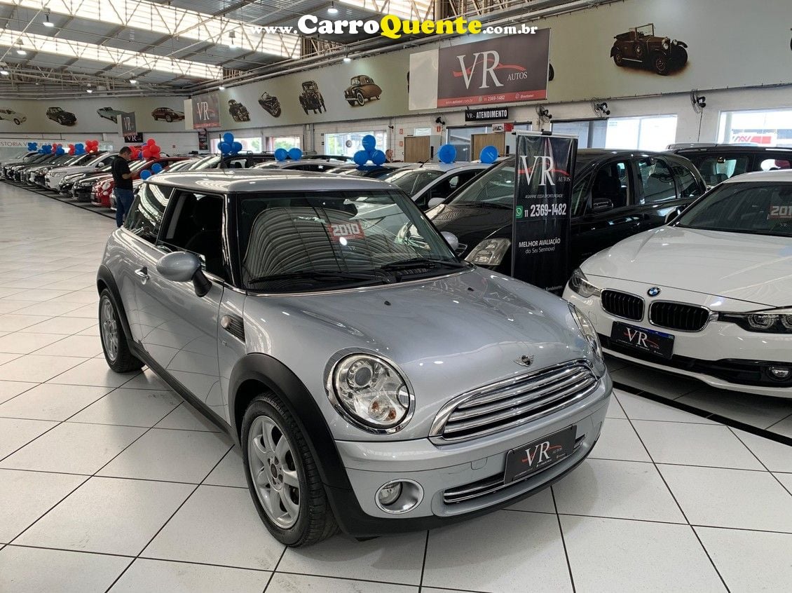 MINI COOPER 1.6 ONE MANUAL MUITO NOVO!! KM 48.000 - Loja