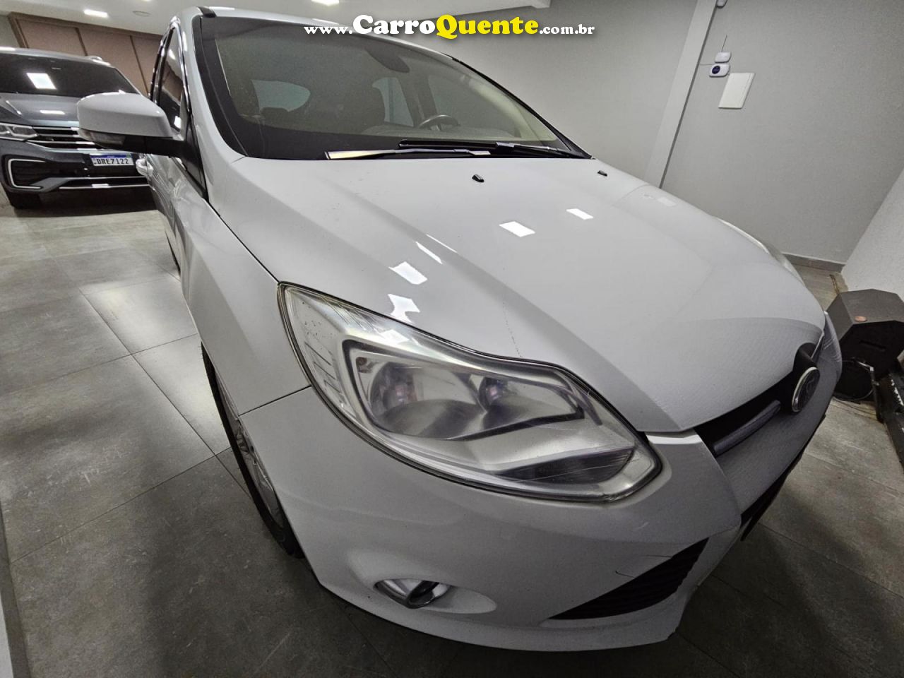 FORD   FOCUS 2.0 16VSESE PLUS FLEX 5P AUT.   BRANCO 2014 2.0 FLEX - Loja