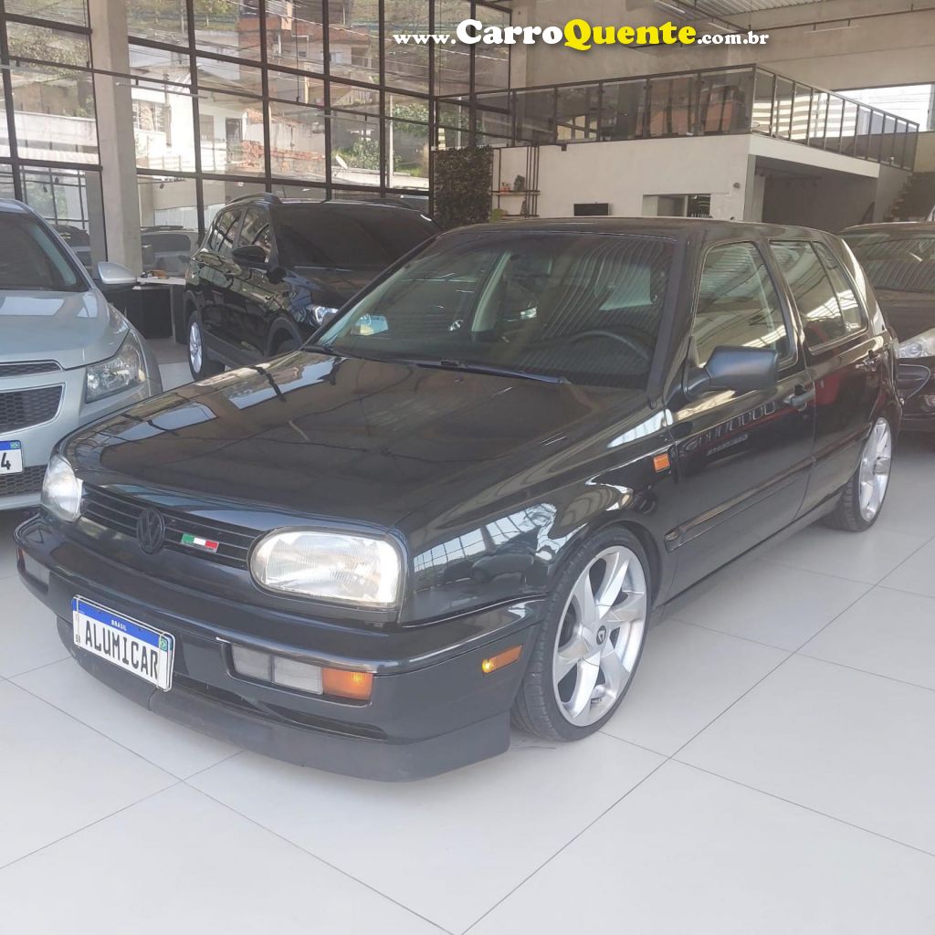 VOLKSWAGEN   GOLF GL 1.8 2.0I 4P   PRETO 1995 1.8 GASOLINA - Loja