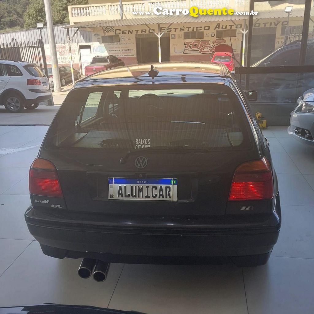 VOLKSWAGEN   GOLF GL 1.8 2.0I 4P   PRETO 1995 1.8 GASOLINA - Loja