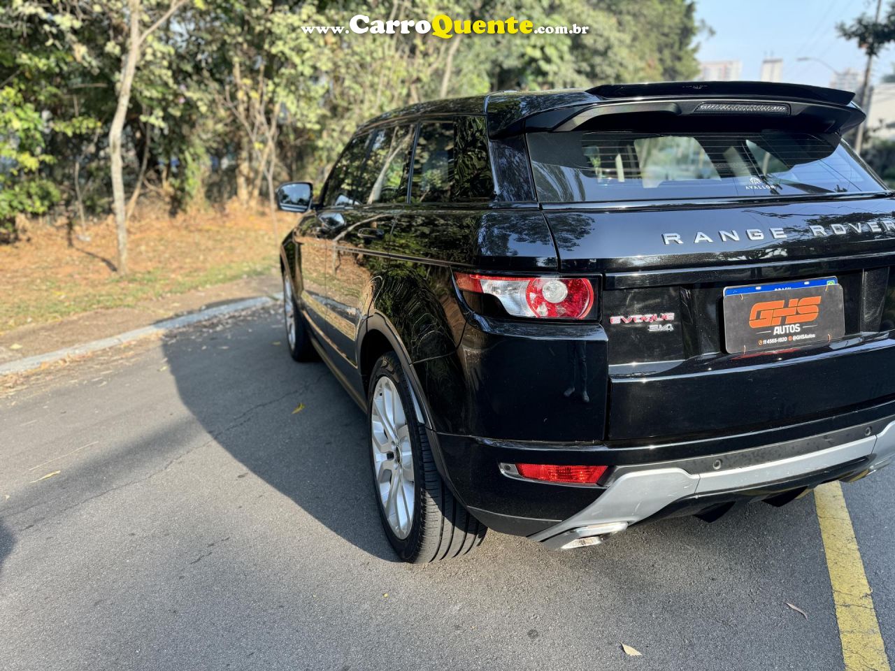 LAND ROVER   RANGE R.EVOQUE DYNAMIC 2.0 AUT 5P   PRETO 2013 2.0 GASOLINA - Loja