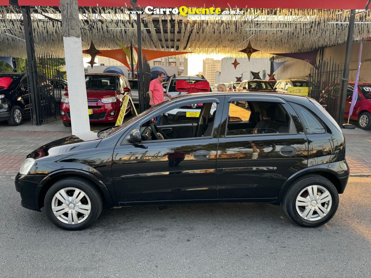 CHEVROLET   CORSA HAT. MAXX 1.4 8V ECONOFLEX 5P   PRETO 2012 1.4 FLEX - Loja