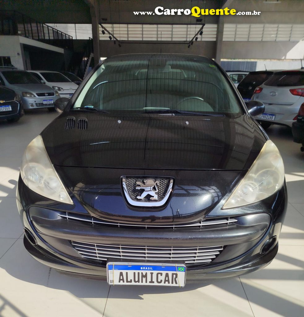 PEUGEOT   207 SEDAN PASSION XS 1.6 FLEX 16V 4P   PRETO 2009 1.6 FLEX - Loja