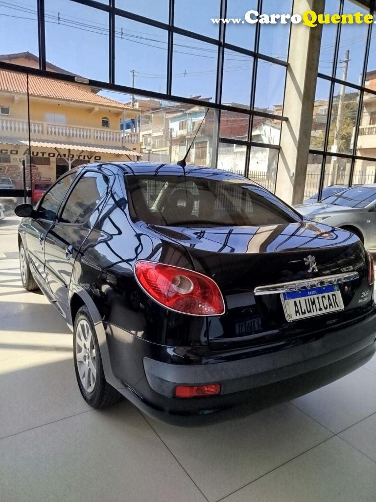 PEUGEOT   207 SEDAN PASSION XS 1.6 FLEX 16V 4P   PRETO 2009 1.6 FLEX - Loja